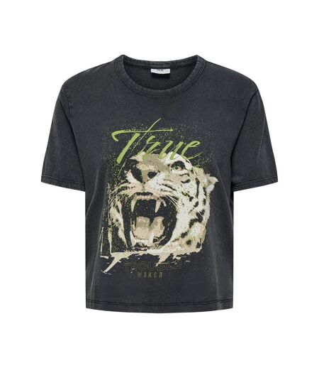 T-shirt noir femme jdy elina