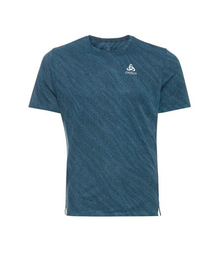 T-shirt Bleu Homme Odlo Zeroweight - M