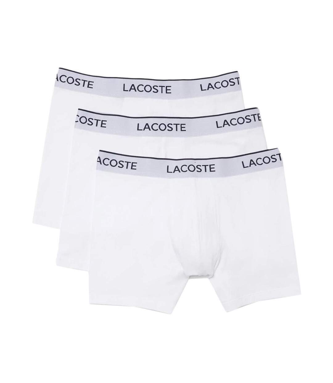 x3 Boxers Blanc Homme Lacoste 5H8621 - L