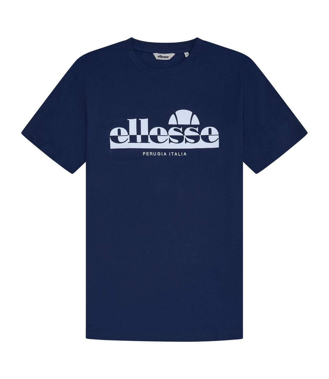 Mens Rillas Logo T-shirt Navy Ellesse-1