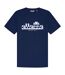 Mens Rillas Logo T-shirt Navy Ellesse-1