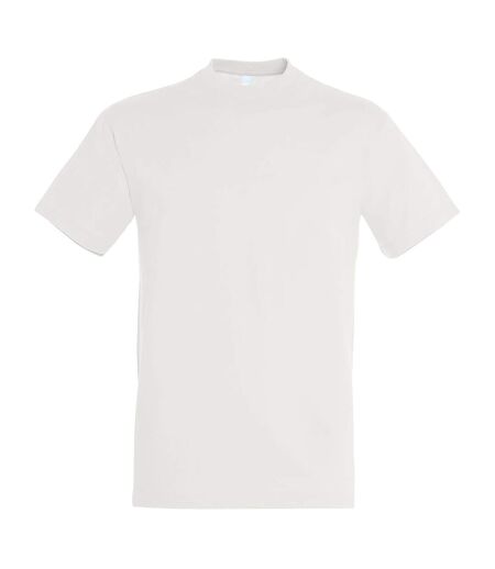 Mens Regent Short Sleeve T-shirt Off White SOLS