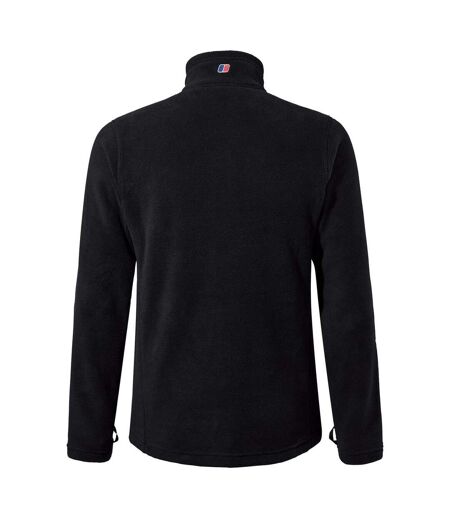 Mens Prism Interactive Polartech Fleece Top Black Berghaus