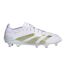 Mens Predator Elite Firm Ground Football Boots White Gold Adidas-1