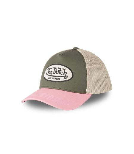 Casquette baseball avec filet souple et écusson en bouclette Terry Vondutch