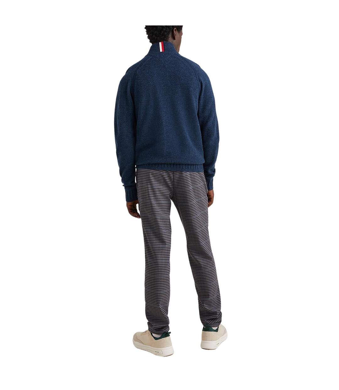 Sweat Manches Raglan Homme Bleu Sarcelle Tommy Hilfiger-3