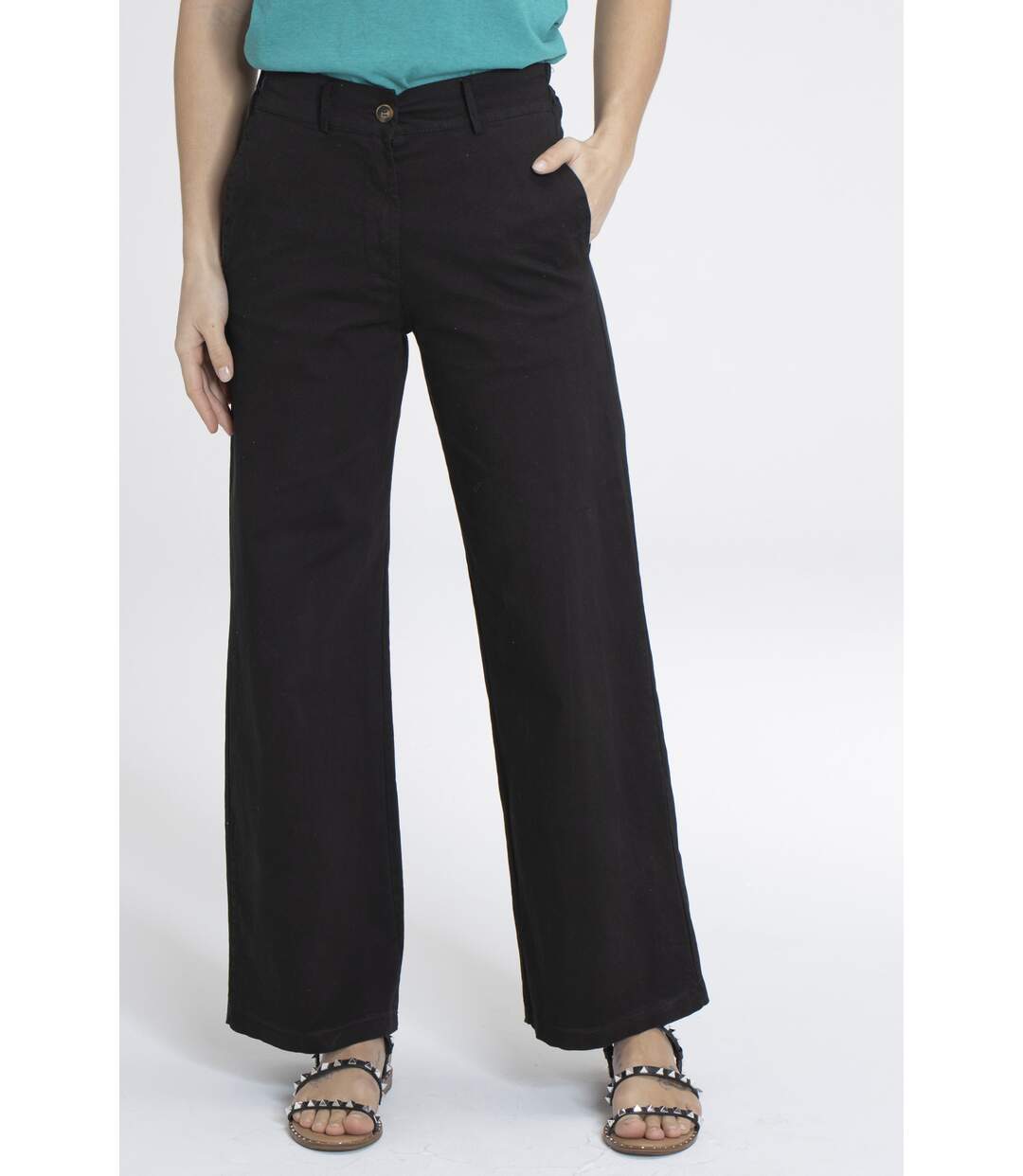 Pantalon PLUME Noir-1