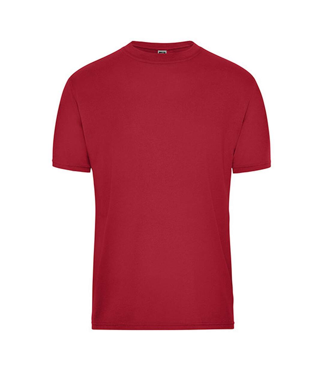 T-shirt Bio Workwear Homme Rouge James And Nicholson-1