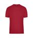 T-shirt Bio Workwear Homme Rouge James And Nicholson-1