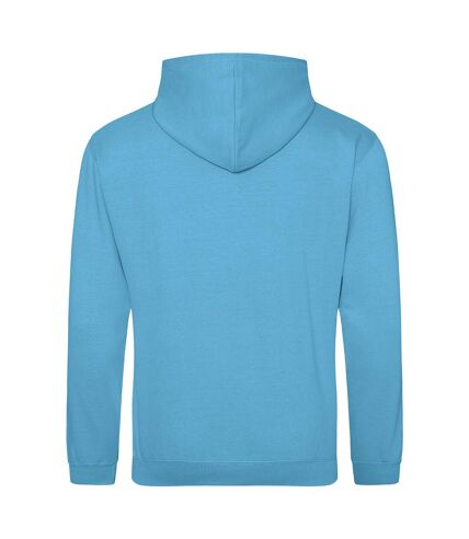 Awdis Unisex College Hooded Sweatshirt / Hoodie (Hawaiian Blue) - UTRW164