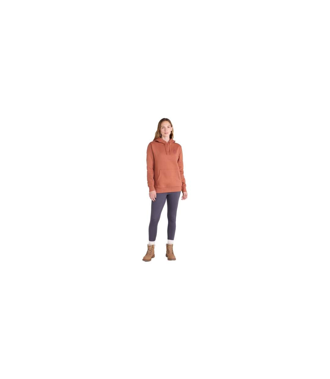 Womens/ladies Spirit Of Adventure Printed Hoodie Rust Mountain Warehouse-1
