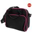Lot De 2  Sac De Danse Messager 15 Litres Taille Unique Noir Fuschia Bagbase-1