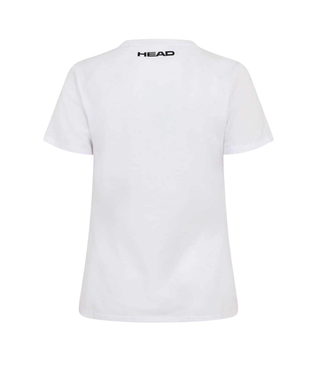 T-shirt Motif/style Vif Femme Blanc Head-2
