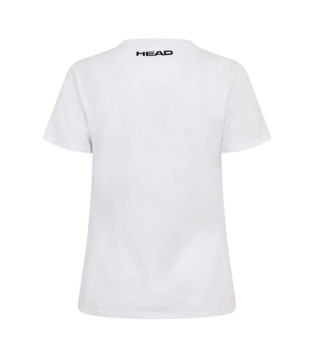 T-shirt Motif/style Vif Femme Blanc Head