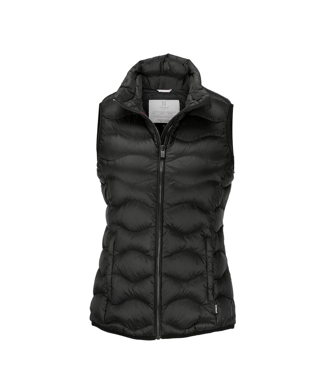 Veste sans manches vermont femme noir Nimbus