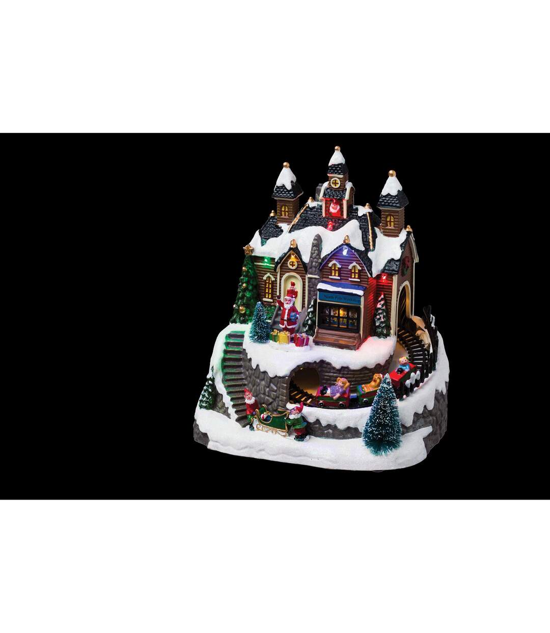 Village de Noël - Lumineux, musical et animé - Atelier-2