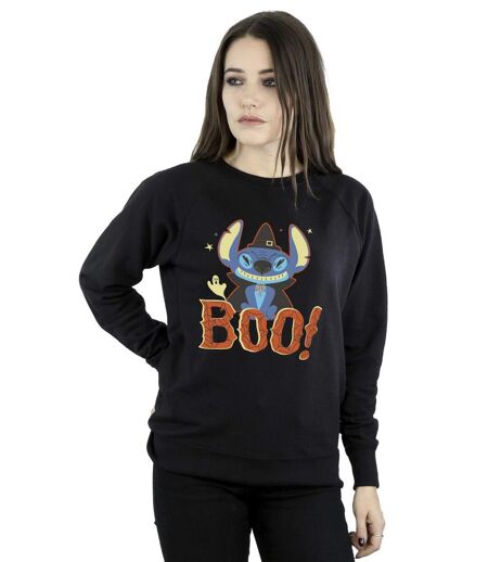 Disney Sweat femme/femme Lilo & Stitch Boo ! (Noir) - UTBI23002