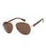 Lunettes De Soleil Motif/style Pilote Homme Taille Unique Jaune Or Calvin Klein-1