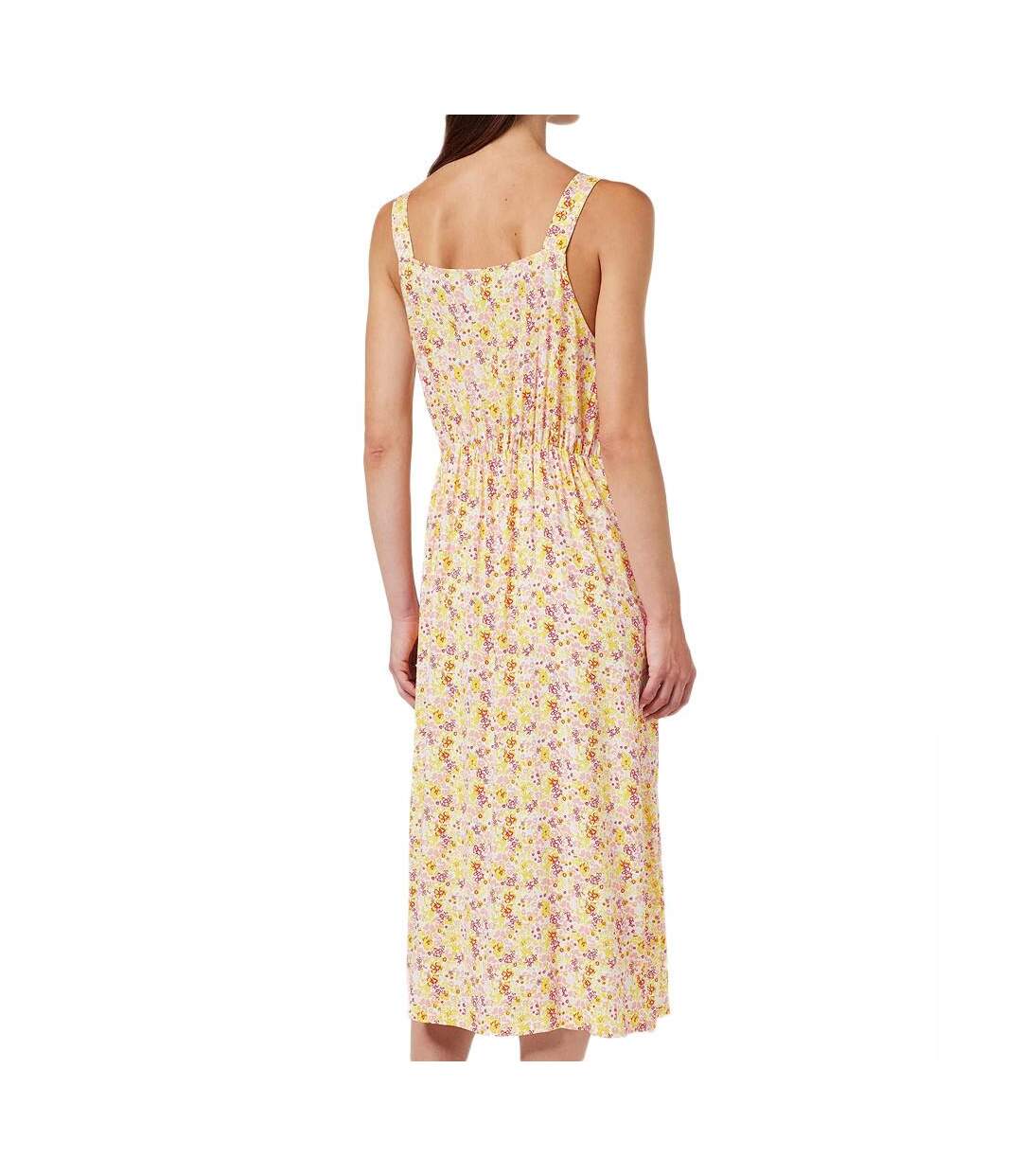 Robe blanche à motifs femme vero moda easy strap-2