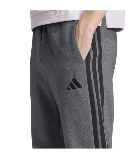 Pantalon De Jogging Motif/style À Rayures Essentials Homme Gris Foncé Blanc Adidas