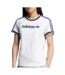 T-Shirt blanc/marine femme adidas linear cali-1