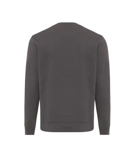 Unisex Adult Etosha Recycled Cotton Lightweight Sweatshirt Anthracite Iqoniq