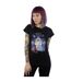 Disney - T-shirt CINDERELLA COLLAGE POSTER - Femme (Noir) - UTBI16320-2