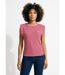 T-shirt maille fantaisie, broderie coeur-1