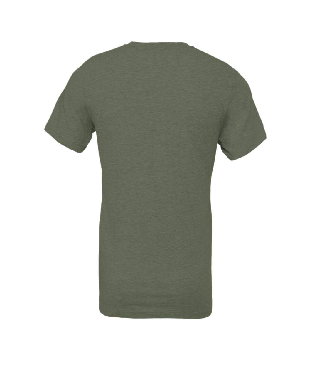 T-shirt Adulte Vert Kaki Chiné Bella + Canvas-2