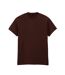 T-shirt Adulte Chocolat Foncé Gildan-1