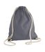 Westford Mill Earthware Organic Gymsac (3.4 Gal) (Graphite) (One Size) - UTBC3351-1