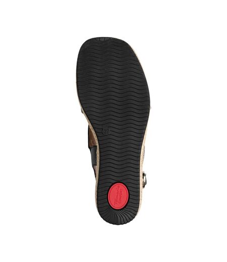 Sandales Cuir Compensée Tamaris Comfort