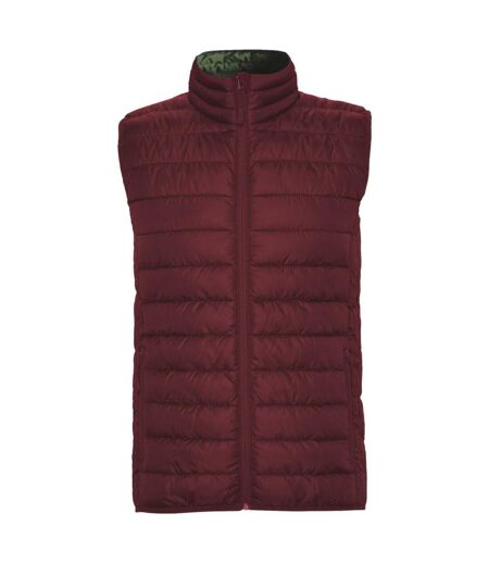 Veste Sans Manches Oslo Homme Rouge Grenat Roly