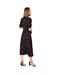 Robe mi-longue femme noir Dorothy Perkins-2