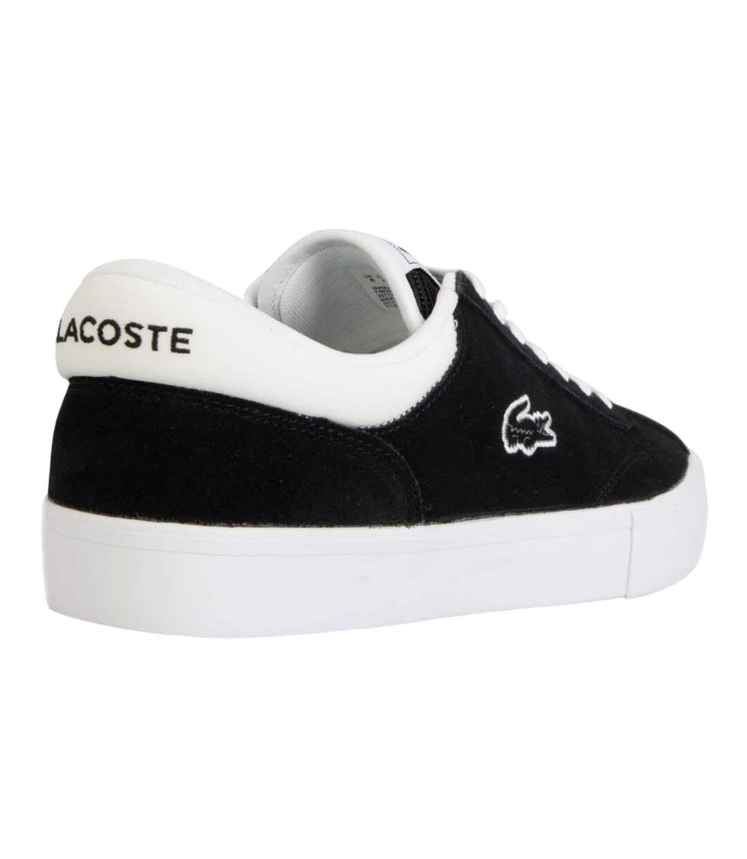 Baskets trackserve adulte noir / blanc Lacoste-2