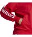 Womens/ladies Firebird 3 Stripes Track Top Red Adidas-4