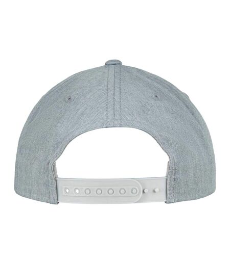 Casquette De Baseball Motif/style Courbé Classic Gris Chiné Flexfit