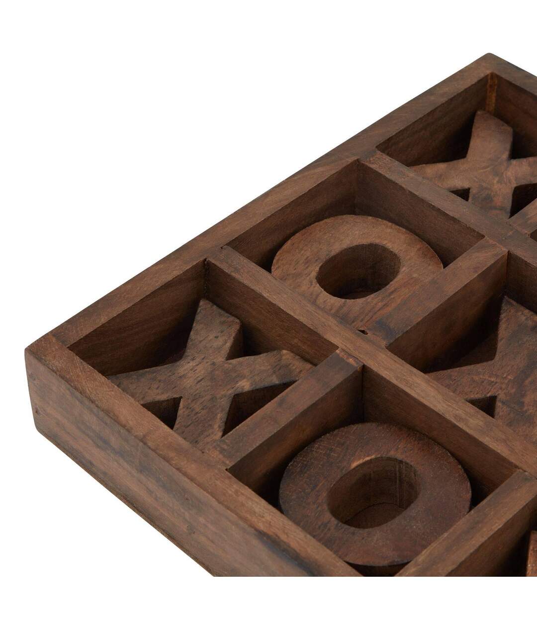 Jeu de morpion taille unique marron Hill Interiors-4