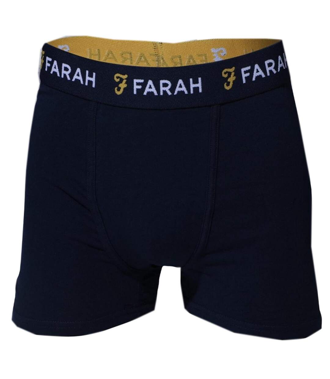 Pack Of 3  Mens Lomli Boxer Shorts  Navy Grey Black Farah-2