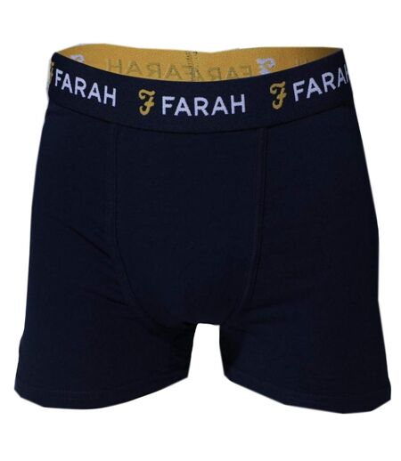 Pack Of 3  Mens Lomli Boxer Shorts  Navy Grey Black Farah