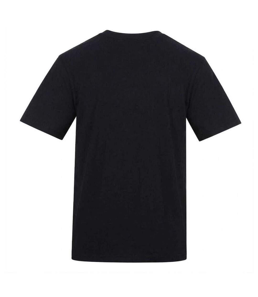 Mens Bearman Graphic Print Short-sleeved T-shirt Black AWD-2