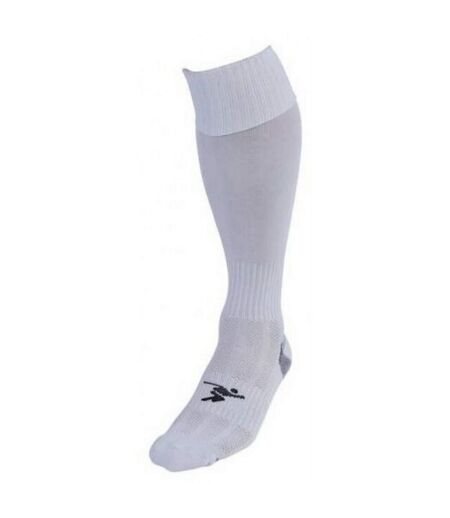 Chaussettes de football pro adulte blanc Precision