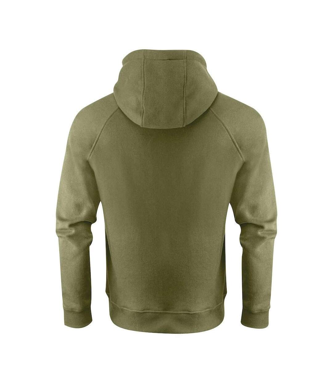Sweat À Capuche Hardin Homme Vert Kaki Foncé James Harvest-2