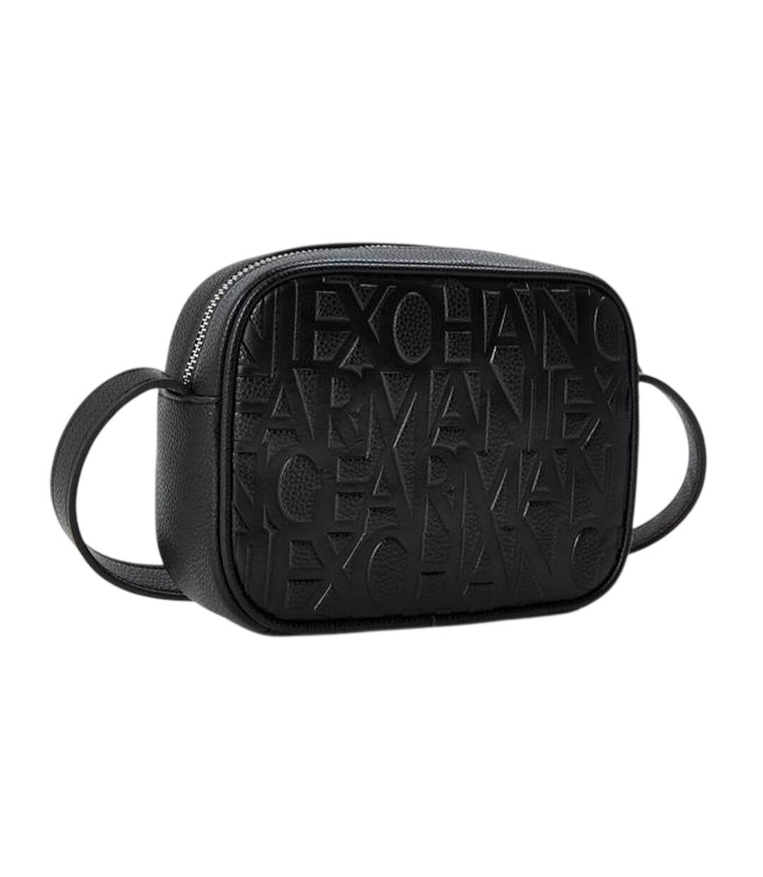 Sac À Bandoulière Motif/style Logo Partout Adulte Taille Unique Noir Armani Exchange-2