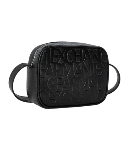Sac À Bandoulière Motif/style Logo Partout Adulte Taille Unique Noir Armani Exchange