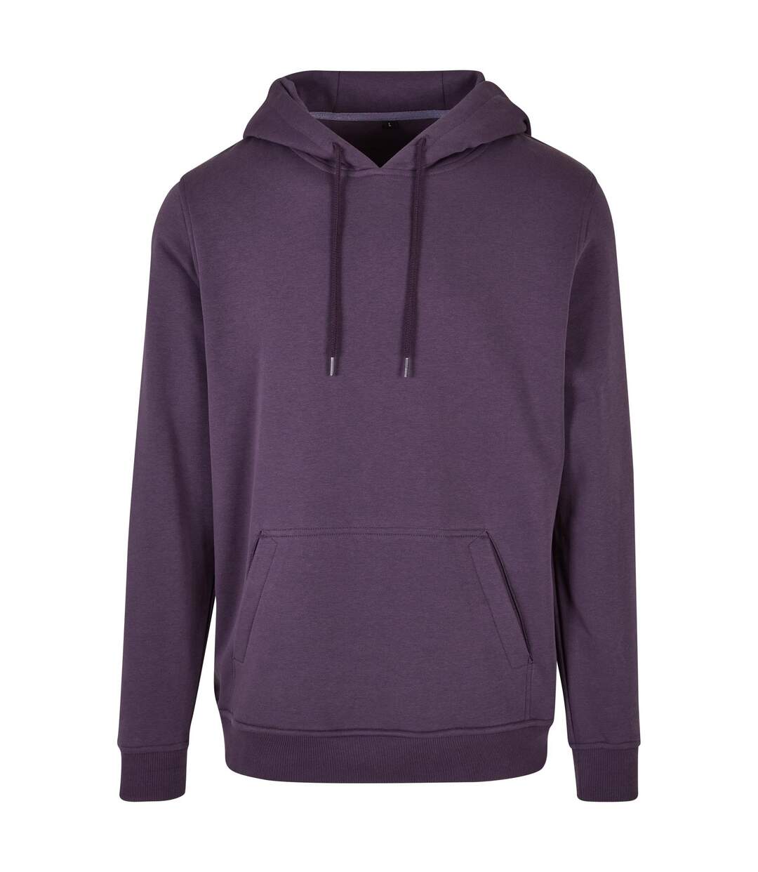 Sweat À Capuche Adulte Violet Foncé Build Your Brand-1