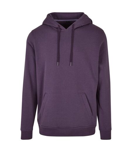 Sweat À Capuche Adulte Violet Foncé Build Your Brand