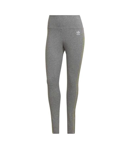Legging Motif/style Trèfle Femme Gris Adidas