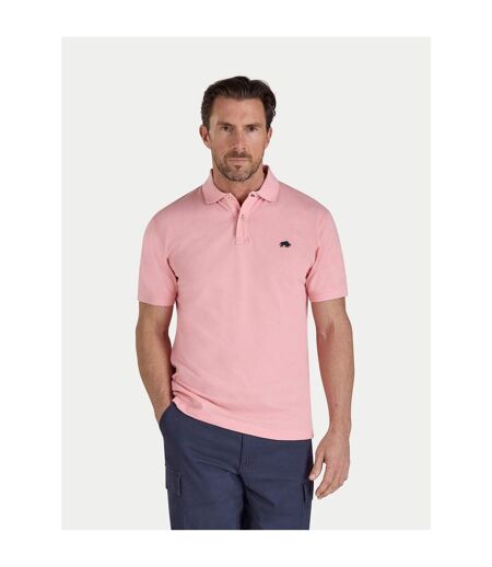 Polo Classic Homme Rose Clair Raging Bull