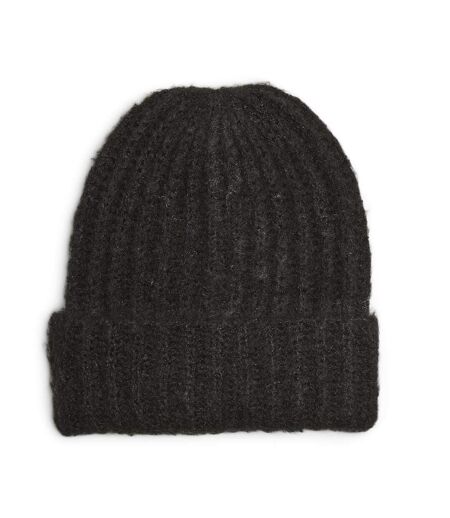 Bonnet noir femme pieces structured